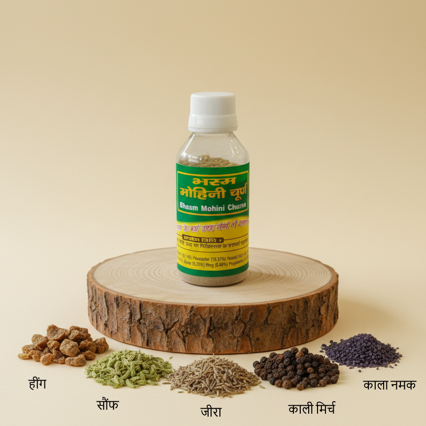 Bhasma Mohini Churna ingredients